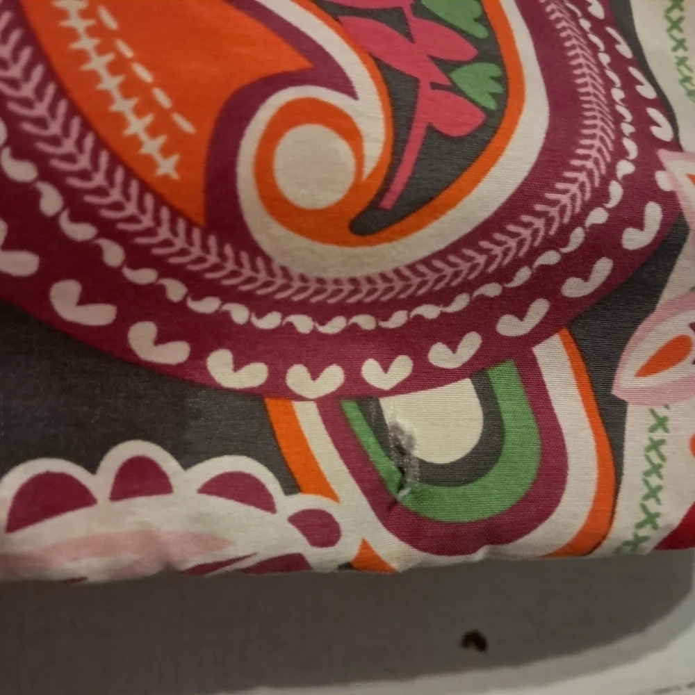 Hanna Andersson Girls Winter Jacket Size 110 in Pink Paisley Detachable Hood